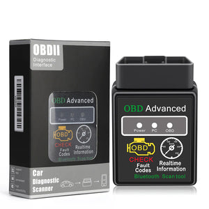 Interfaz de diagnóstico OBDII V1.5 Bluetooth, escáner Mini ELM327 OBD2 OBDII, Mini ELM327 OBD2 para automóvil